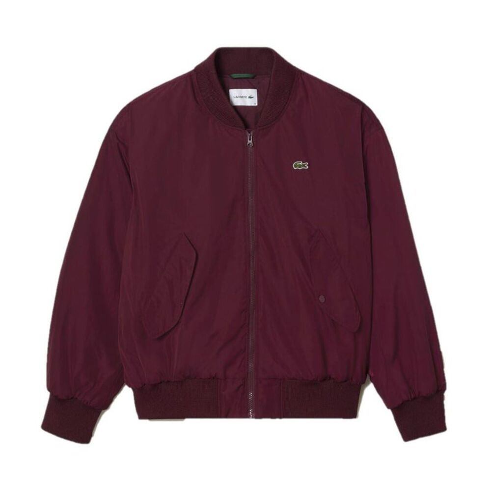 Lacoste Womens/Ladies Oversized Bomber Jacket / Red